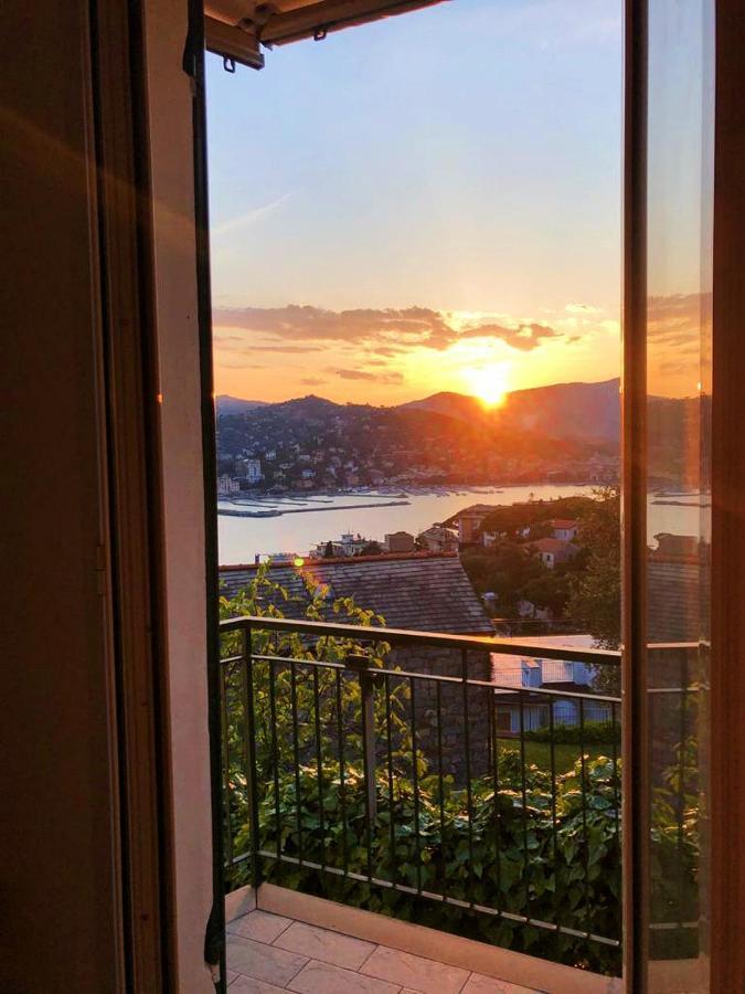 Tra Sole & Mare Lejlighed Zoagli Eksteriør billede